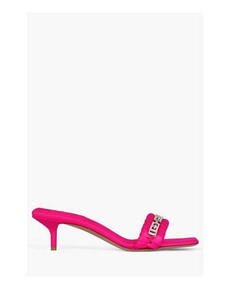 givenchy jelly sandals pink|givenchy high heel sandals.